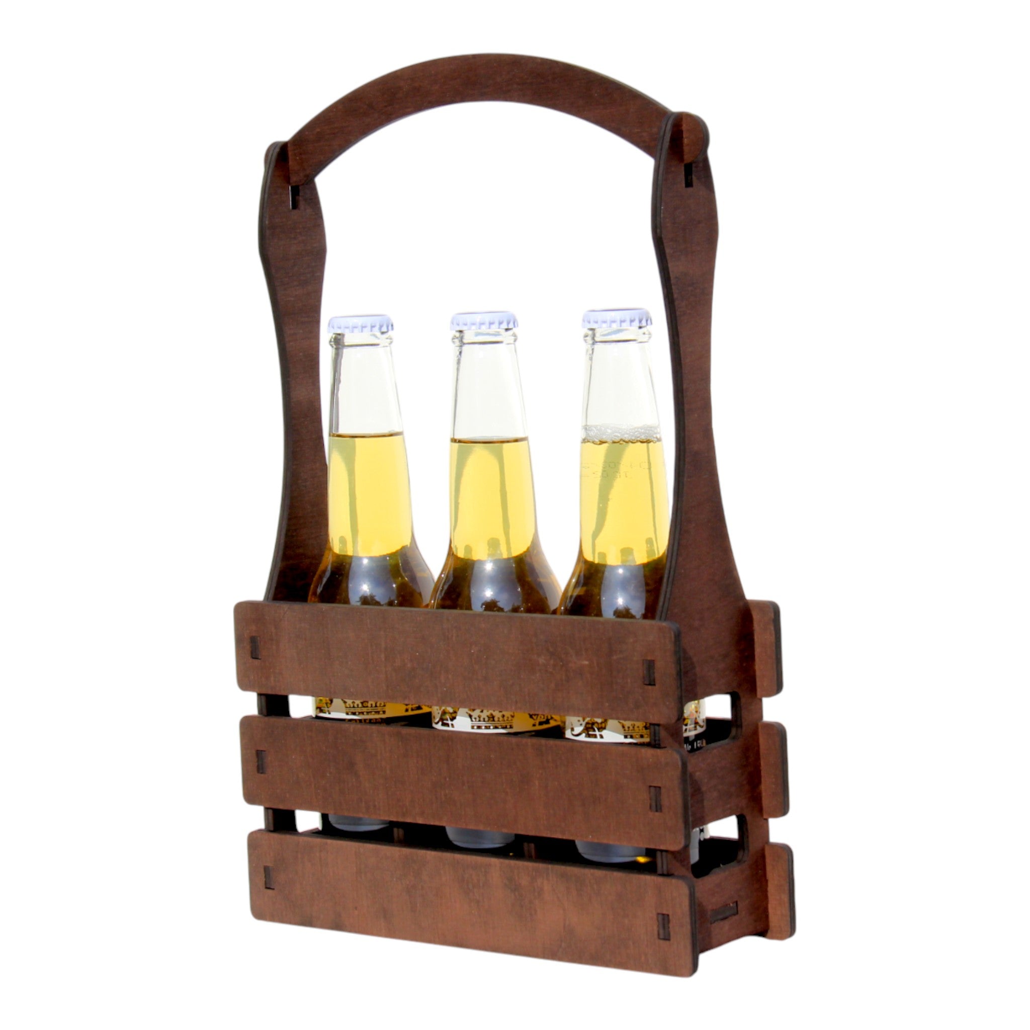 Подарунковий холдер  для 3 пляшок пива