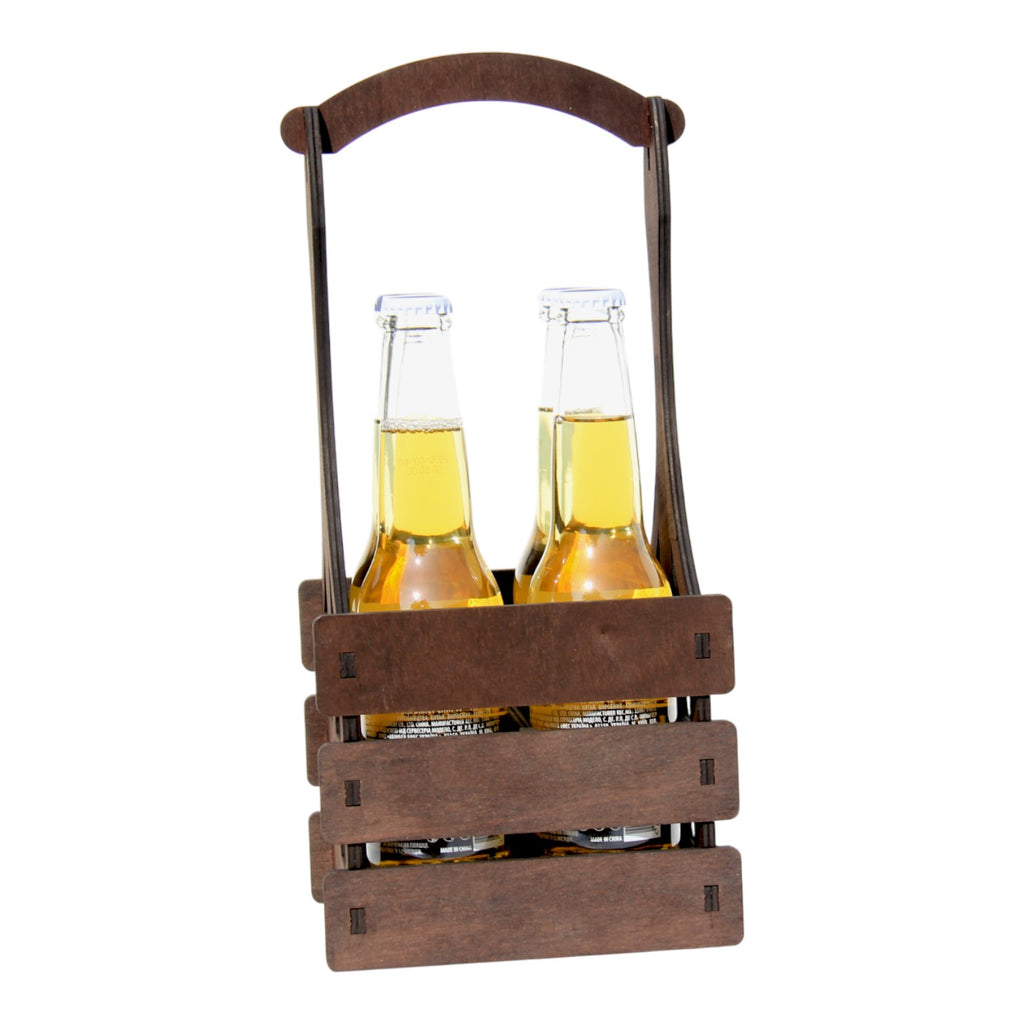 Подарунковий холдер для 4 пляшок пива