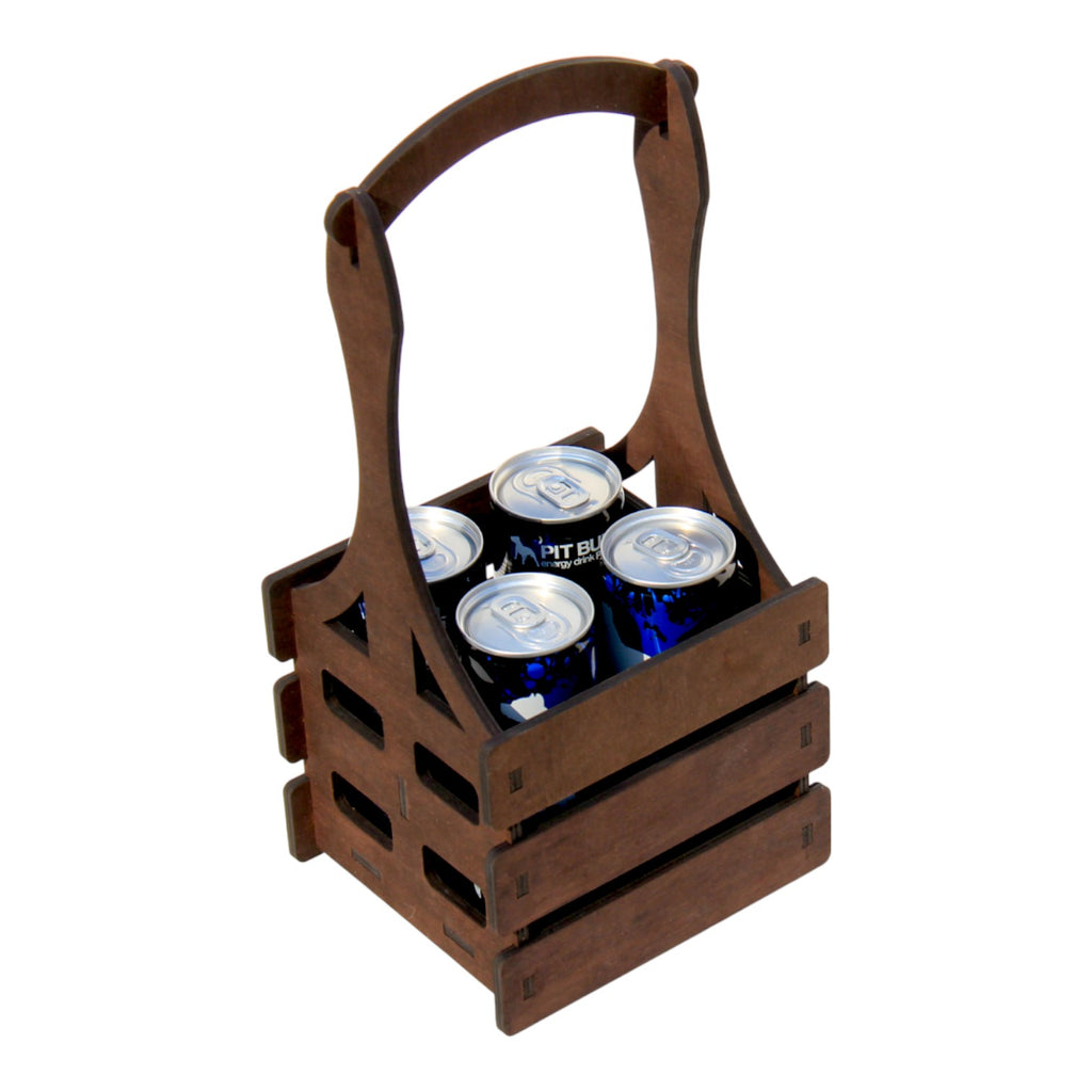 Подарунковий холдер для 4 пляшок пива
