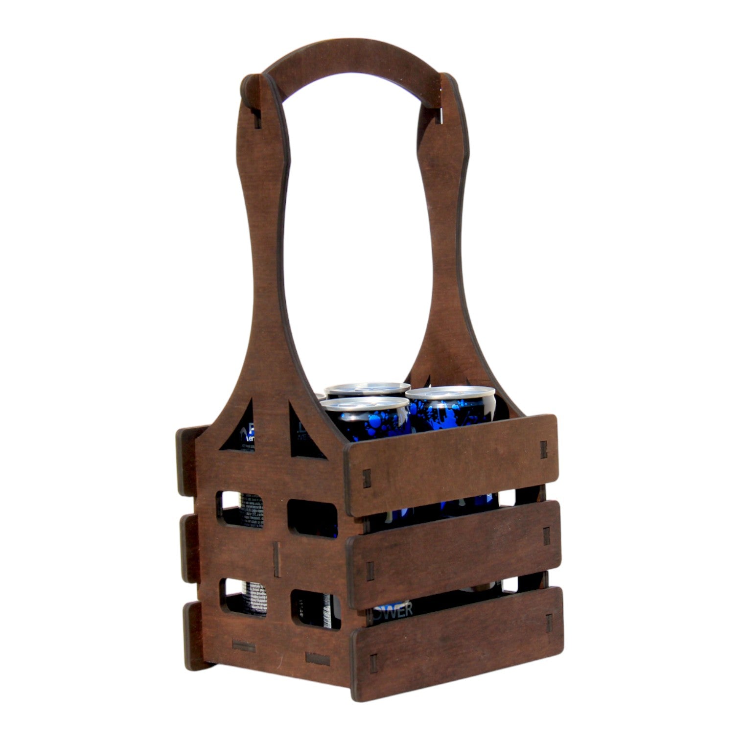 Подарунковий холдер для 4 пляшок пива