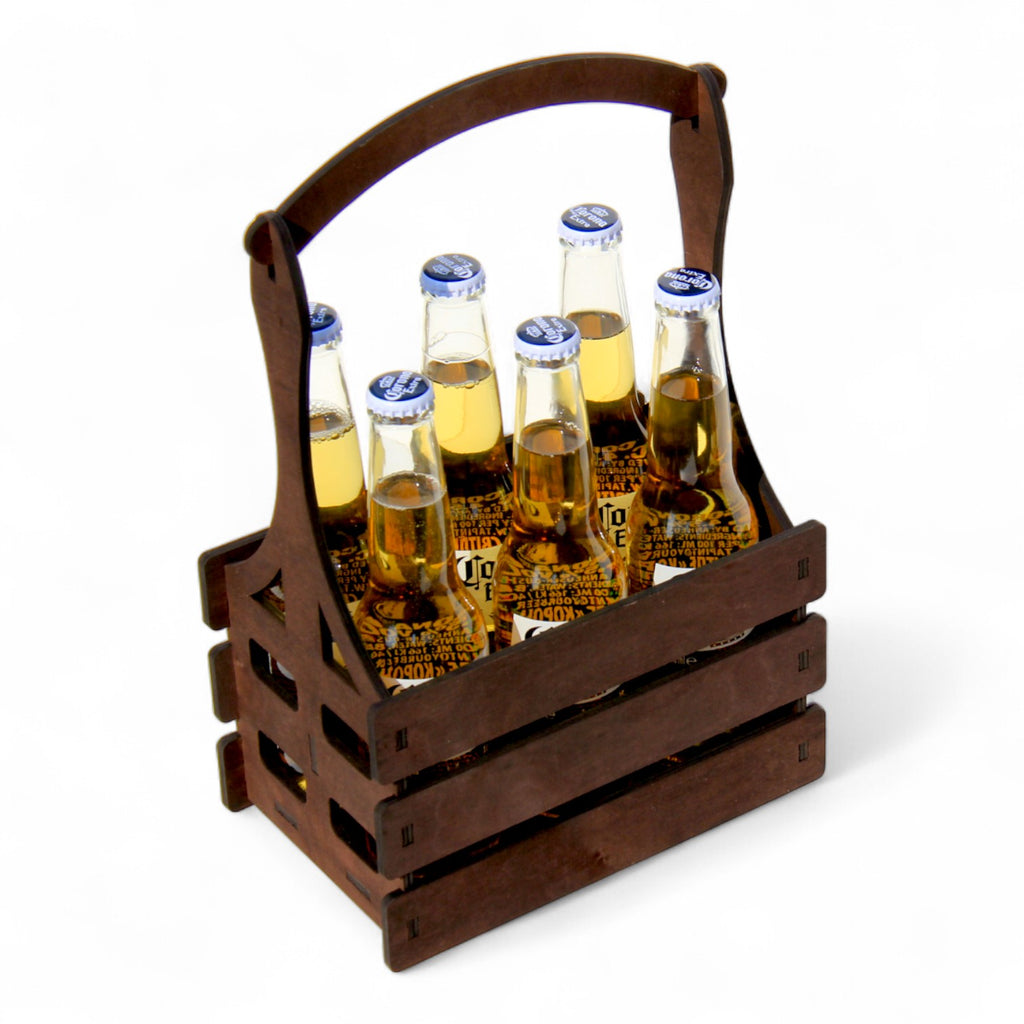 Подарунковий холдер для 6 пляшок пива