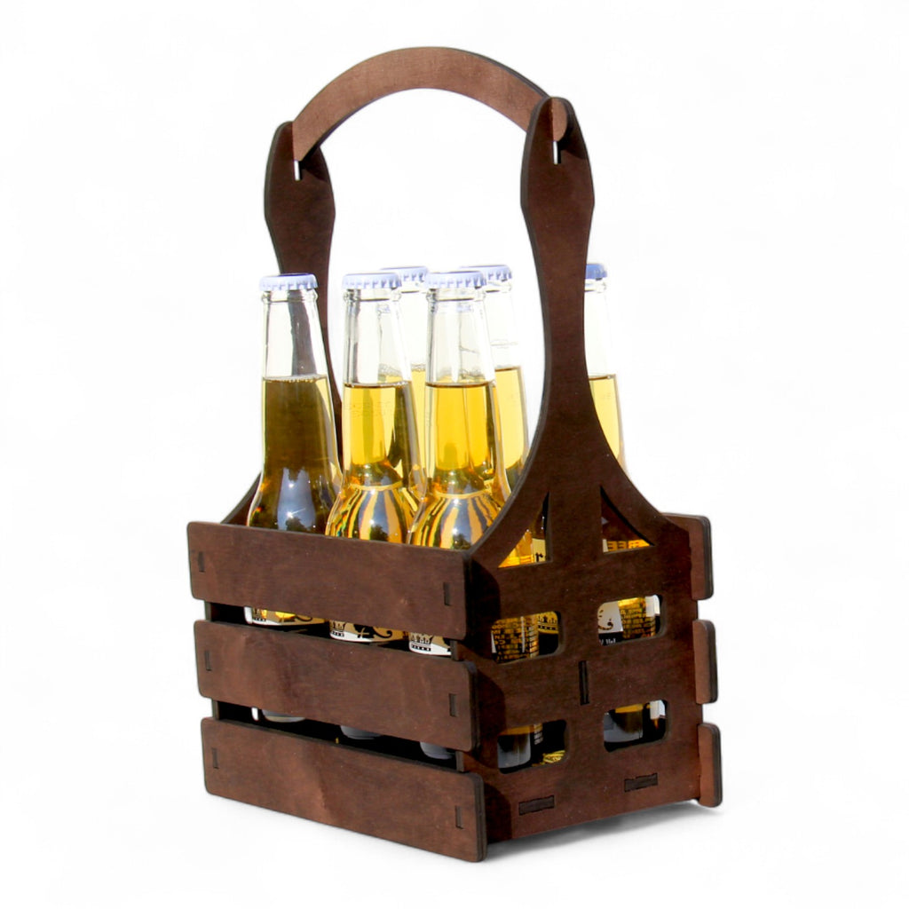Подарунковий холдер для 6 пляшок пива