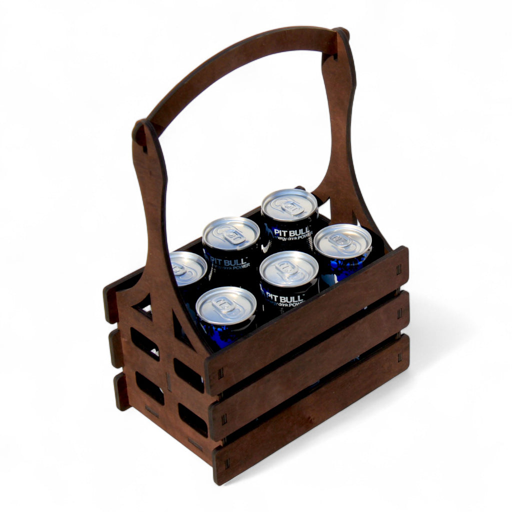 Подарунковий холдер для 6 пляшок пива