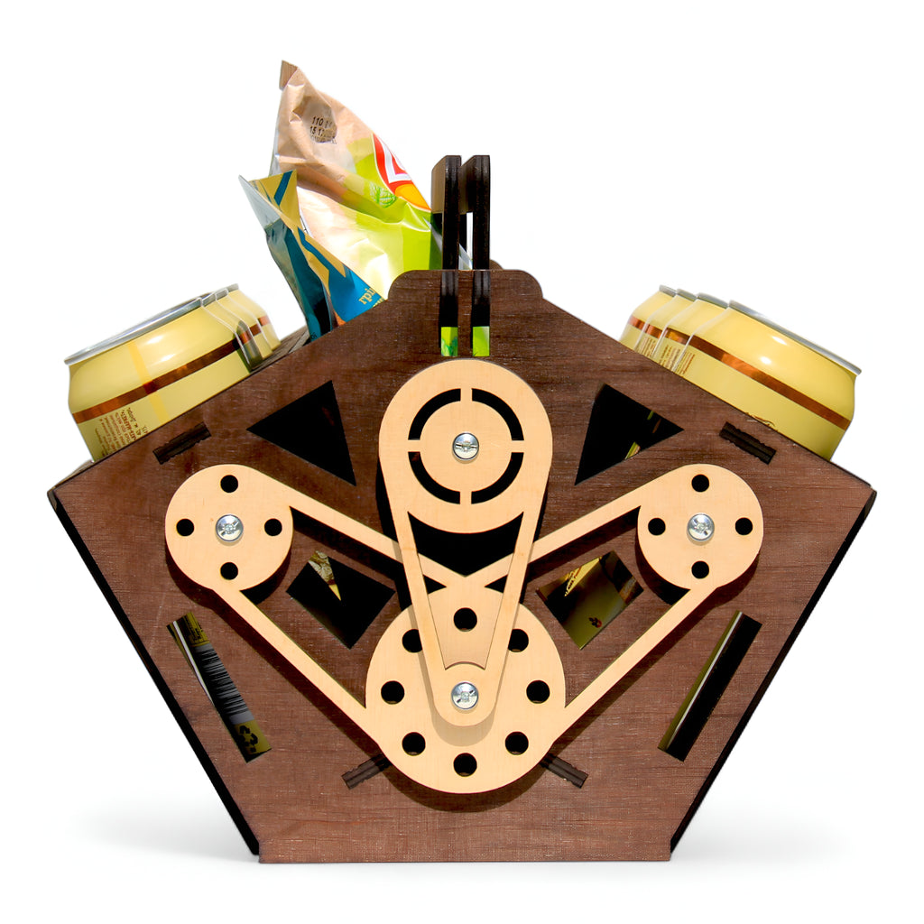 Холдер для пива та снеків V8