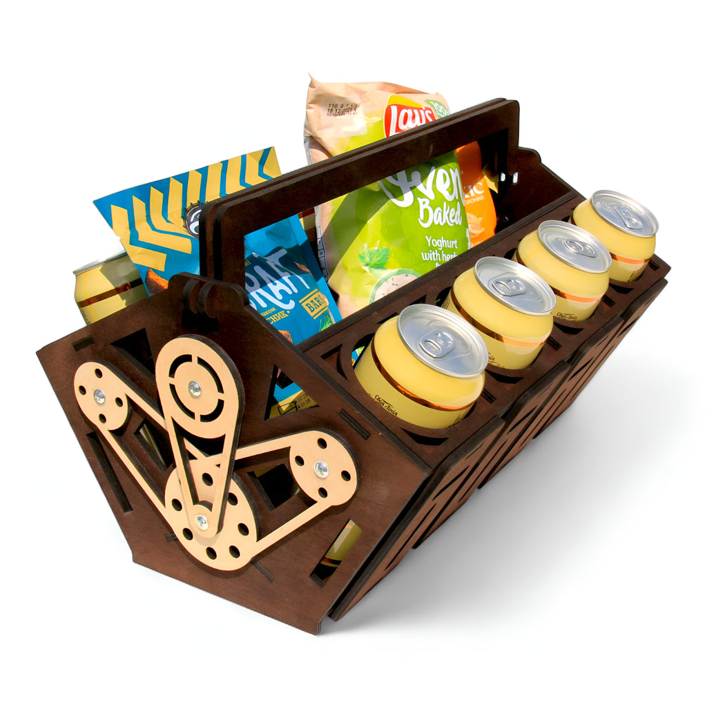 Холдер для пива та снеків V8