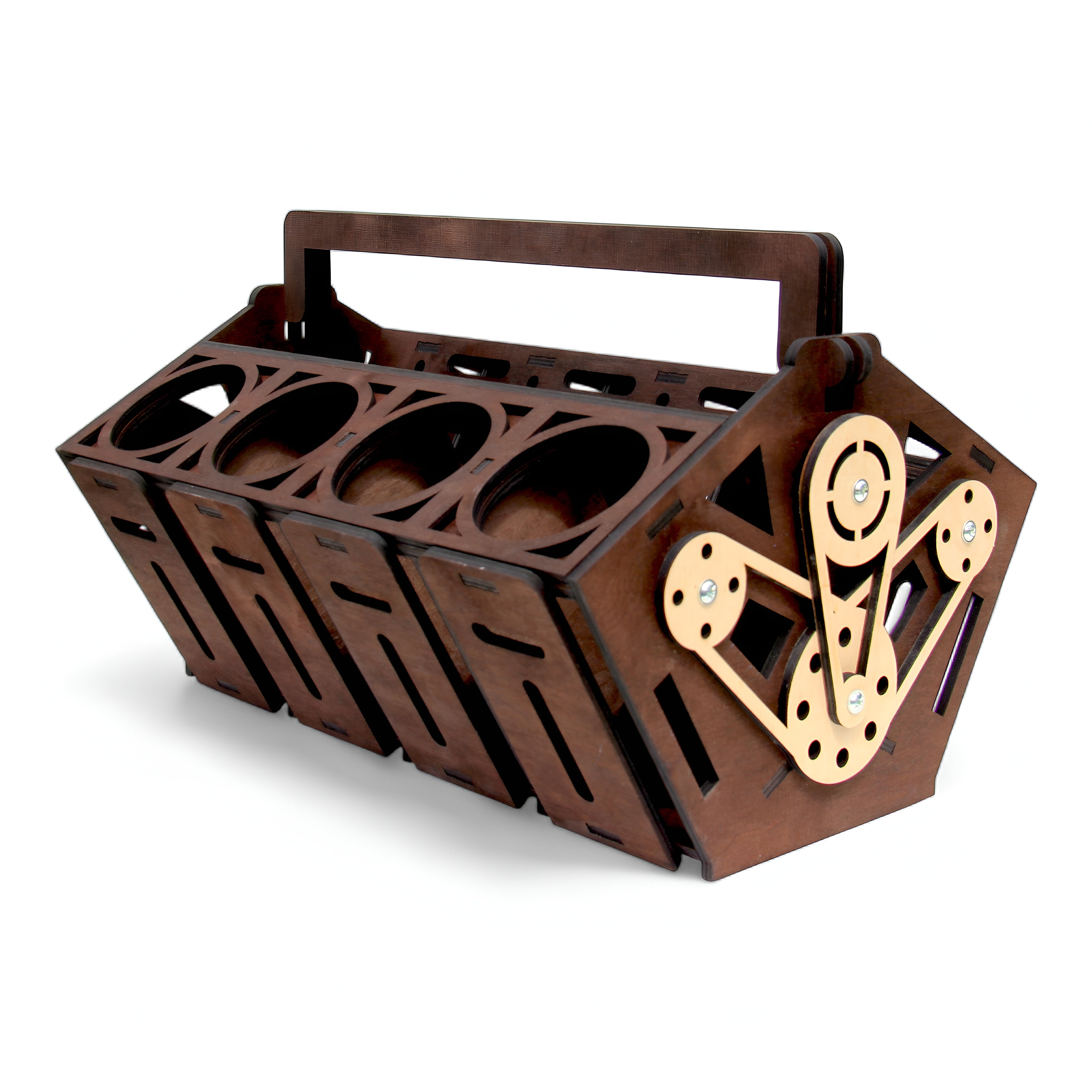 Холдер для пива та снеків V8