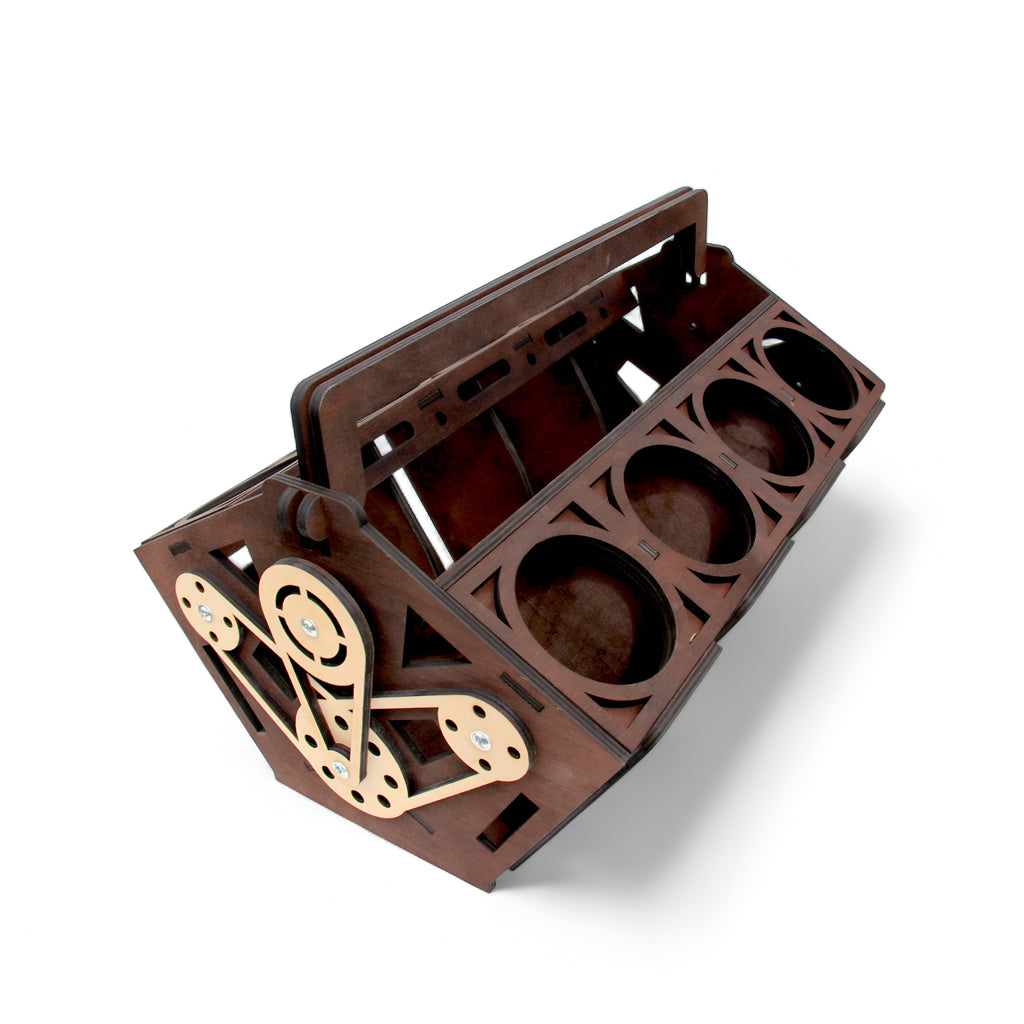 Холдер для пива та снеків V8