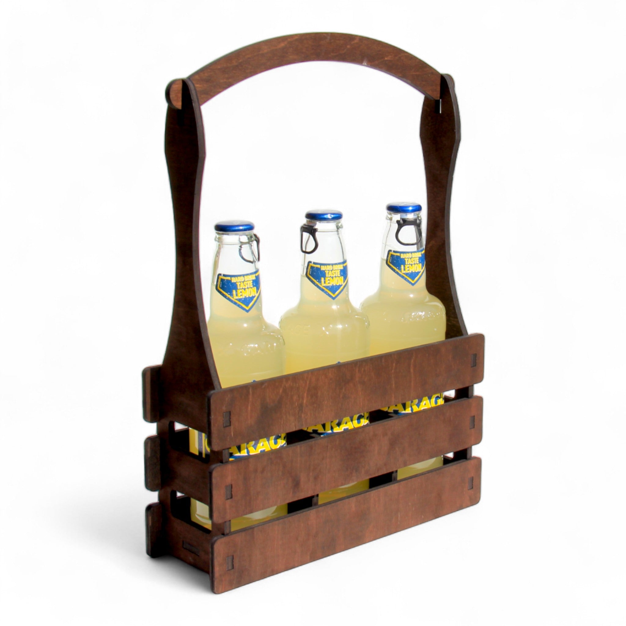 Подарунковий холдер  для 3 пляшок пива