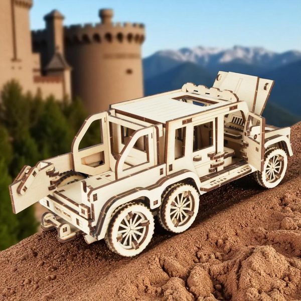 Mercedes G-Class 6&times;6 - Дерев'яний Конструктор BC-001 фото